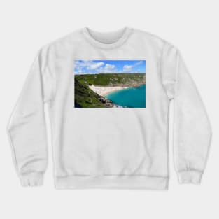 Porthcurno, Cornwall Crewneck Sweatshirt